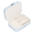 thumbnail image 5 of Jewelry Travel Case Large Capacity Durable Leather Simple Style Multifunction Travel Jewelry Box for Rings Earrings, 5 of 5