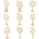 thumbnail image 1 of 9 pegatinas de flores de 1,6 x 1,6 pulgadas, autoadhesivas, para tubos de ensayo científicos, pegatinas doradas, temáticas de ramos, pegatinas de metal doradas para álbumes de recortes, manualidades, 1 of 7