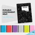 Composition Notebooks Bulk, Wide Ruled Writing Journals in Bulk, Marble