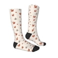 thumbnail image 3 of Picia Women Crew Soft Moisture-wicking Socks Cute Squirrel Pattern Design Cotton Socks, One Size fit All, 3 of 9