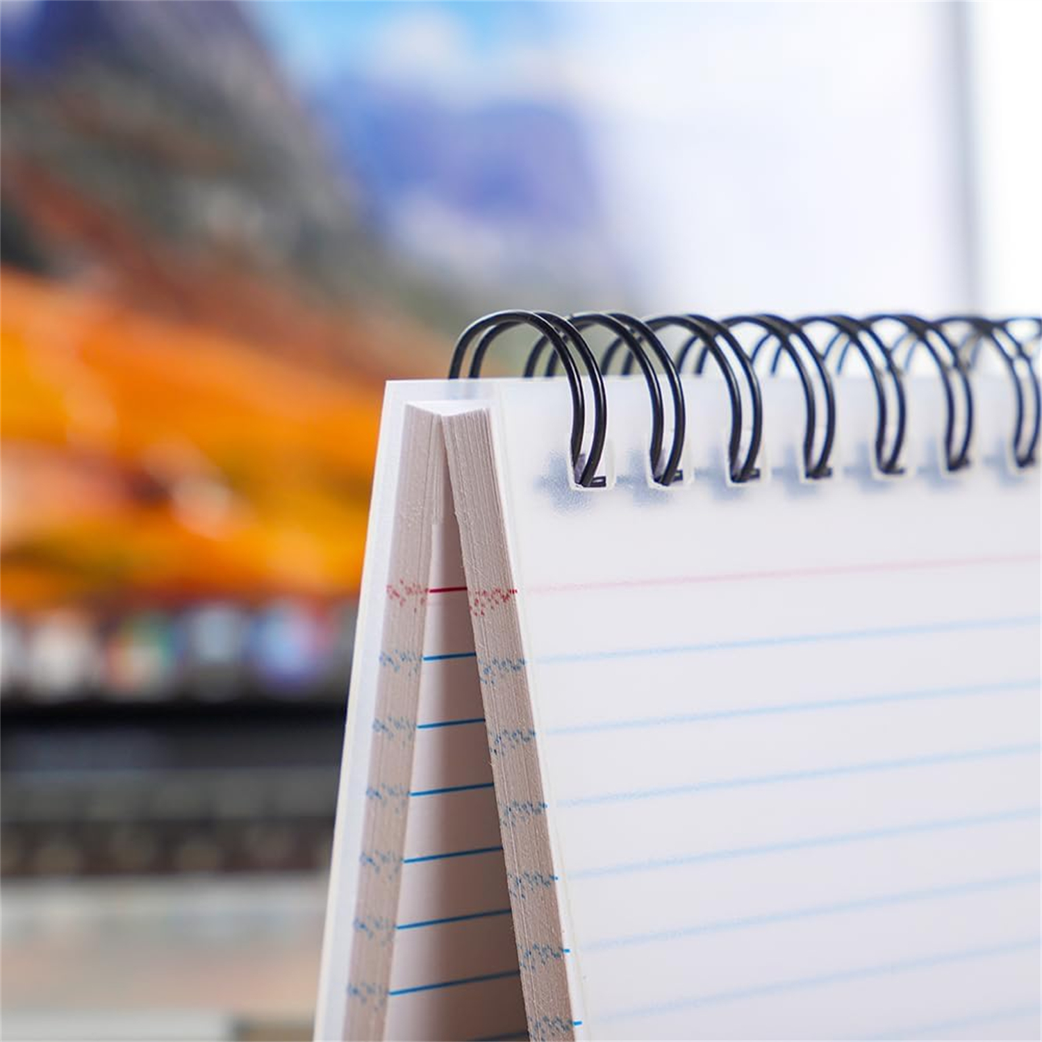 4 Pack Index Cards Topboutique Flash Cards with Waterproof Covers Helical Bound Revision Cards Lined Notecards Ruled Flashcards Note Taking Paper for Learning,White,3*5 in,Total 200 Sheets