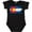 AB-Black, variant on Inktastic Colorado Flag Distressed Look Boys or Girls Baby Bodysuit