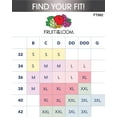thumbnail image 5 of Fruit of the Loom Women's 2-Pack Medium Impact Sports Bras Supports Without Padding, 5 of 5