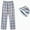 Multicolor, variant on SYMOID Pajamas Mens 100% Cotton Multicolor Plaid Sleep Pants, Elastic Waist Loose Fit Straight Leg, Inclusive Sizes M-XXXXL, Breathable Home Loungewear,Size L