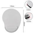 thumbnail image 6 of Smooth Microfiber Memory Foam Mouse Wrist Pad, Ergonomic Resting Mouse Pad and Wrist Support, Comfortable Typing and Pain Relief, Suitable for Computer Games Office and Study, 6 of 9