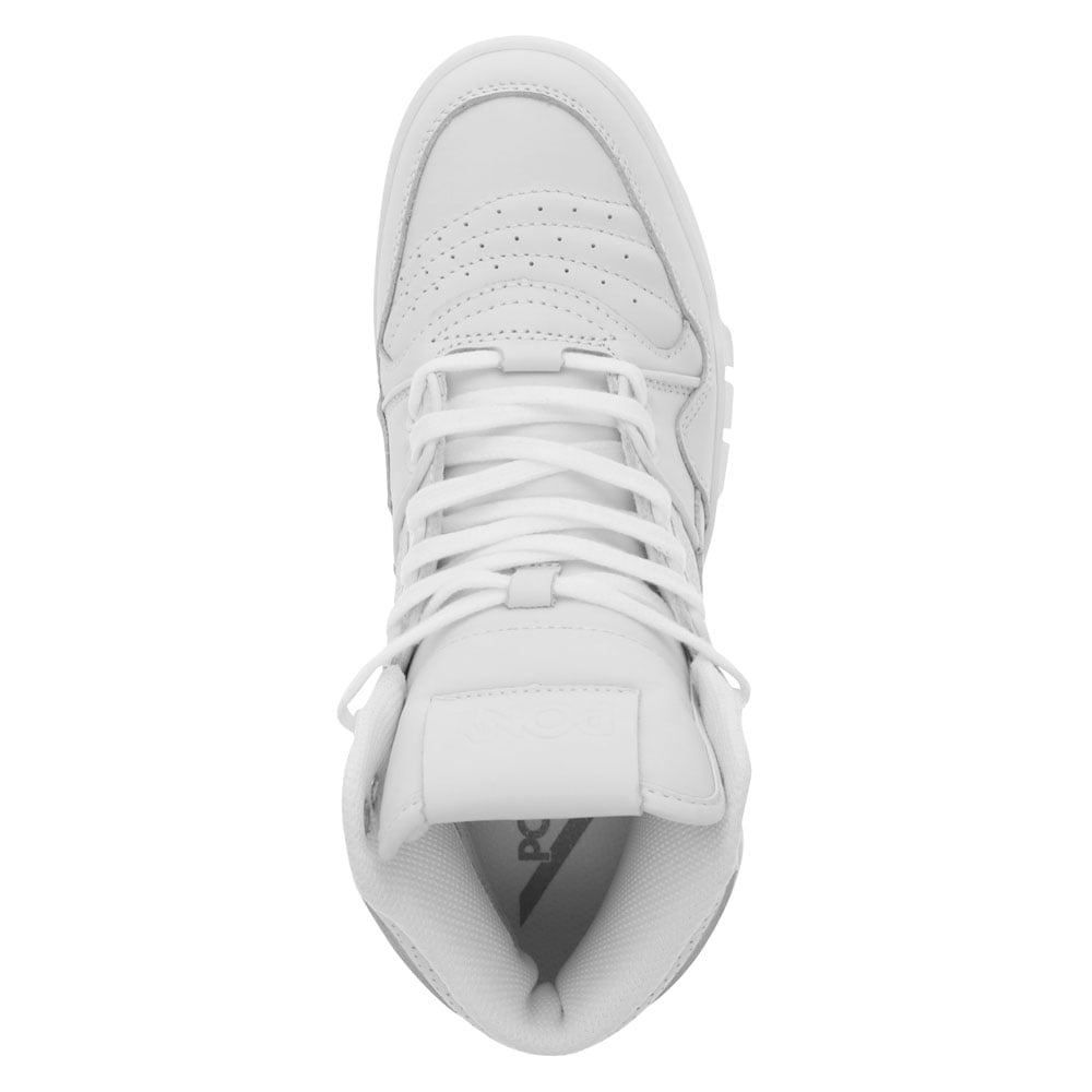 Mens Pony M100 Shoe Size: 9 White Mono Basketball