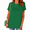 Green, variant on UNISHE Women's Black One Line Bird Branch Psalm 89 1 Sing Goodness God Faith Graphic Short Sleeve Crewneck White Tops