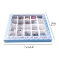 thumbnail image 2 of Wosthever 20 piezas de calendario de adviento de Navidad Set Mini piedra de ágata de cristal natural rocas minerales fósiles para niños enseñanza Decoración del hogar Wosthever HA038962-00, 2 of 6