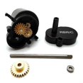 thumbnail image 2 of Metal Transmission Gearbox With 370 Motor For D12 D42 1/10 Rc Car Upgrade Parts Accessories,black, 2 of 5