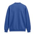 thumbnail image 4 of Button Down V-Neck Jacket for Men, Trendy Long Sleeve Solid Color Loose Fit Fall Casual Cozy Streetwear Outerwear Light Blue 2XL, 4 of 5