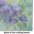 thumbnail image 5 of New Jersey Violet in Watercolor Glass Cutting Board Large 12 in x 15 in, 5 of 5