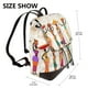 thumbnail image 2 of Disketp Black African Woman Mochila de Cuero para Mujer, Bolso de Espalda Antirrobo con Estilo para Viaje, Trabajo y Uso Diario, 2 of 4