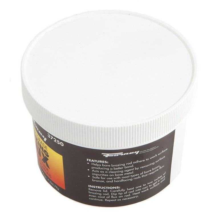 Forney Industries Brazing Flux, 8-Ounce Tub, Borax Type, Durable