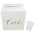 thumbnail image 1 of SHISUYAN 1 set of Wedding Card Box Greeting Card Box Wedding Decorations Rustic Wedding Decor, 1 of 8