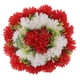 thumbnail image 2 of Decoración de la tumba Arreglo de la tumba Flores de la tumba Día de Todos los para el y el de y familiares rojo Macarena Funeral Memorial Grave Flowers, 2 of 8