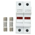 thumbnail image 2 of BTOER 2P Fuse Holder Solar with LED 1000V DC Fuse 10x38 mm for Solar Panels, Solar PV, 2 of 9