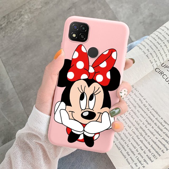 Funda de Minnie y el Pato Donald para Redmi 9C 9 C NFC 10A, funda de teléfono con dibujos animados de Mickey pintados, carcasa suave de TPU para Redmi 9C, bolsas qiuyongmign unisex
