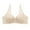 Khaki Everyday Bra, variant on HAPIMO Women's Everyday Bra Lace Lifting Bra Comfy Underwear Push Up Wireless Seamless Soft Smoothing Brassiere Solid Color Trendy Lady Lingerie Beige 34