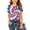 Navy, variant on ITSAME American Flag T-Shirts for Girls, 4th of July Crewneck Short Sleeve Kids Patriotic Independence Day Tops White Size 7-8T