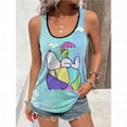thumbnail image 4 of Camisetas sin mangas de verano para mujer, camisetas sin mangas con estampado de Snoopy, chaleco básico con estampado 3D para mujer, ropa Y2k, 4 of 5