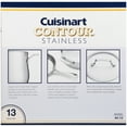 thumbnail image 4 of Cuisinart Contour 13-Piece Stainless Steel Cookware Set, 4 of 6