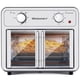 thumbnail image 1 of Elite Gourmet EAF1222SS - Freidora de aire doble puerta francesa, hornear, parrilla, asar, asar, asar, tostar, caliente, freír al aire, deshidratar, 1500 vatios, con 25 recetas, 12 litros Capacidad, a, 1 of 5