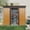 Coffee, variant on Jopath 8ft x 6ft Outdoor Metal Storage Shed with Sliding Door and Foundation for Backyard, Patio, Lawn (Coffee)