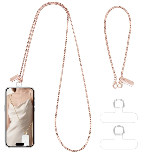 Juego de cordones para teléfono Dadanism Rose Gold 128 cm + 26 cm