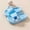 Blue, variant on AOOCHASLIY Black and Friday Kids Shoes Toddler Slippers Baby Girls Cute Flower PVC Soft Non-slip Thick Bottom Outdoor Slippers