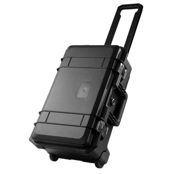 Waterproof Hard Case with Wheels, Interior Size 20.5x14.2x9.2 inch, Suitable for Camera, Lens, Drone, Mic, Flashlight, Projector, Electronics, Tools, and More