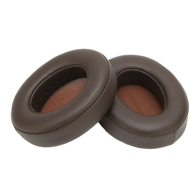 Ymiko W855BT Coussin d'Oreille en Cuir Protéiné Marron Doux Confortable