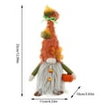thumbnail image 3 of BNNG Thanksgiving Table Decorations Gnomes Turkey Plush, Fall Decor Centerpieces for Tables Autumn Harvest Party Home Decor Funny Thanksgiving Gifts Tiered Tray Ornaments Pumpkin Maple Leaf Gnome, 3 of 7