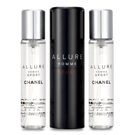 並行輸入品 シャネル CHANEL アリュール オム スポーツ トラベルスプレー B級品 アウトレット EDT SP 20ml×3 【訳あり香水】【あすつく】