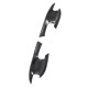 thumbnail image 3 of Para -V Vezel 2021 2022 Fibra de Carbono Manija de Puerta Delantera Tazón Cubierta Embellecedor Moldura de Retención Patrón de Fibra de Carbono, 3 of 5