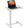 thumbnail image 1 of HOMCOM Bureau Debout à Hauteur Réglable, Bureau Debout Pneumatique, Blanc, 1 of 10
