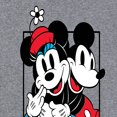 thumbnail image 3 of Mickey & Friends - Mickey Minnie Couple Goals - Women's Short Sleeve Graphic T-Shirt, 3 of 5