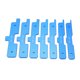 thumbnail image 1 of Kit De Bloque De Calibre, 7 Barras De Configuración De Aleación De Aluminio Resistente Escala Transparente Azul Ligero Para Carpintería ANGGREK Otros, 1 of 8