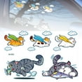 thumbnail image 1 of Cute Scratch Cat Car Stickers - Removable Vinyl, Multiple Patterns, Anti-Fade, Multi-Surface Use, 1 of 3