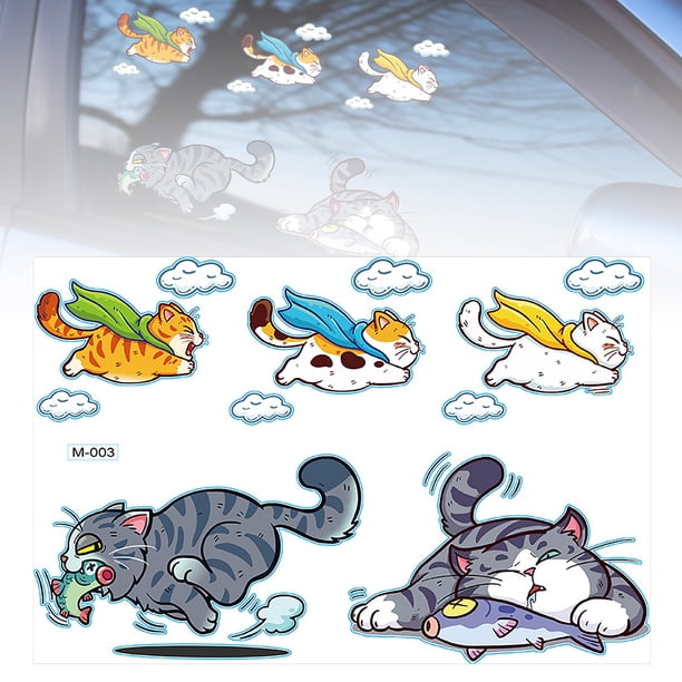 Pegatinas Para El Coche Con Gatos Que Rascan Pegatinas Y Adhesivos Para El Coche Con Gatos Bonitos Pegatinas Para El Parachoques Con Gatos Divertidos Pegatinas Para Las Ventanas Del Vehículo Peg