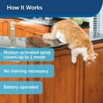 thumbnail image 2 of PetSafe SSSCAT Automatic Spray Pet Deterrent - Contactless Behavior Correction - Motion Sensor Air Burst - Non-Staining - Versatile Placement Spray, 2 of 5