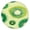 Green Tie Dye, variant on Colorful Tie Dye Pattern Round Fitted Tablecloth with Elastic Edge,Dining Table Cover Waterproof,Outdoor Round Tablecloth for Camping,Dining,Indoor and Outdoor