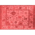 thumbnail image 1 of Ahgly Company Indoor Rectangle Oriental Red Industrial Area Rugs, 8' x 12', 1 of 4