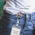 thumbnail image 5 of WIRESTER Retractable Badge Reels with Alligator Swivel Clip & Plastic Card Holder Strap, Round ID Badge Holders for Students, Teachers, Office Workers - Raccoon, 5 of 5