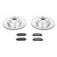 thumbnail image 3 of PowerStop Rear Z23 Evolution Sport Carbon-Fiber Ceramic Brake Pad and Drilled & Slotted Rotor Kit Fits: SUBARU Select Models K219, 3 of 10