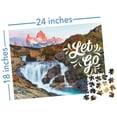 thumbnail image 4 of 300-Piece Calm Jigsaw Puzzle and Storage Bag, Arroyo del Salto, 4 of 8