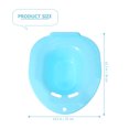 thumbnail image 2 of Phenofice Sitz Bath Soak Blue PP Portable Seat Bath for Postpartum Care 1Pack, 2 of 6