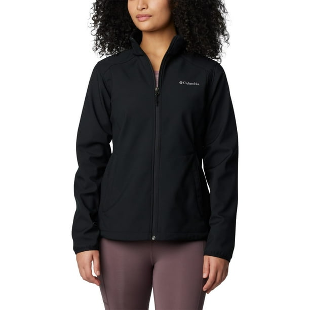 Chaqueta softshell Columbia Kruser Ridge III negra, talla grande