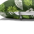 thumbnail image 4 of Fern Pet Bed, Palm Branches Exotic Rainforest Jungle Leafage Spring Nature Beauty Pattern, Resistant Pad for Dogs and Cats Cushion with Removable Cover, 24" x 39", Dark Green Pale Green, by Ambesonne, 4 of 4