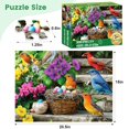 thumbnail image 2 of Puzzle VOLUVOLU Colorful Birds 300 piezas para adultos, 2 of 7