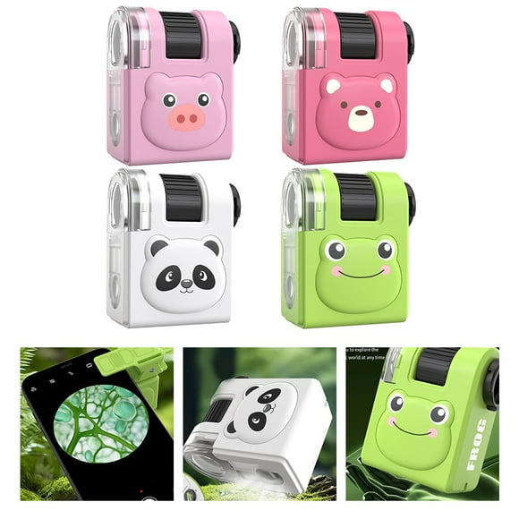 Explora el mundo microscópico con nuestro kit de microscopio 80X iluminado por LED -